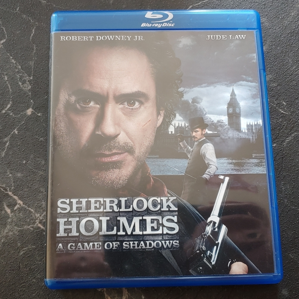 Excellent Used Condition Sherlock Holmes: Game of Shadows Blu-Ray Disc